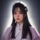 91.cc 技术负责人林晓薇，短发女性工程师，专注地看着笔记本电脑屏幕，科技感十足